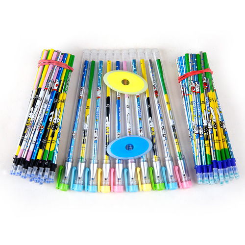 摩易擦可擦筆芯熱可擦小學生中性筆磨擦摩樂擦水筆筆芯黑色晶藍